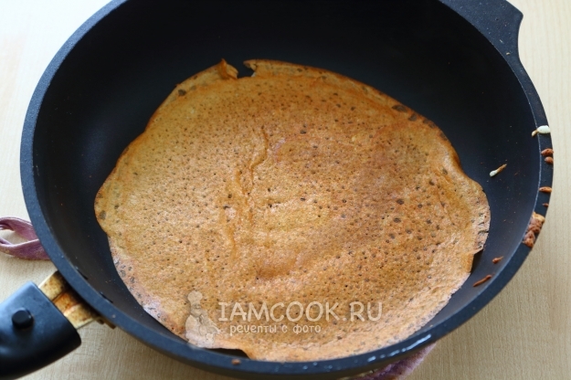 Рецепт ажурных блинчиков на кефире и молоке