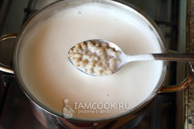 Вскипятить молоко