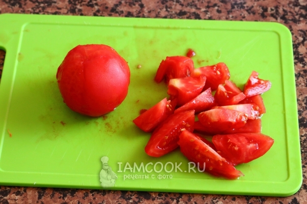 Порезать помидоры