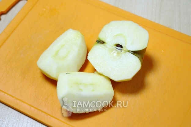 Почистить яблоко