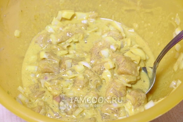 Размешать смесь