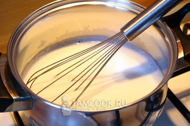 Нагреть молоко