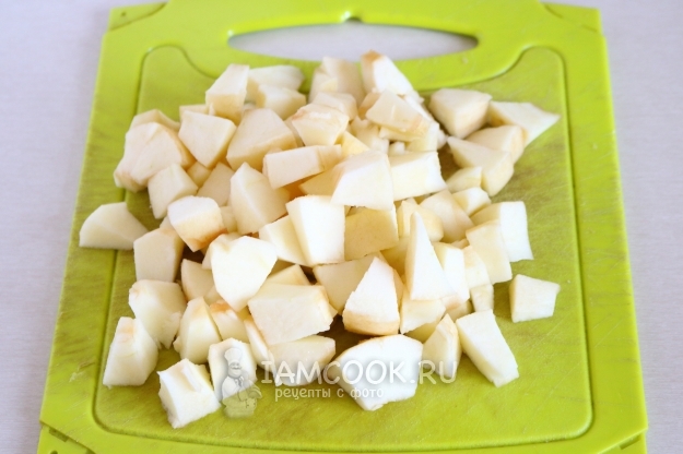 Порезать яблоки