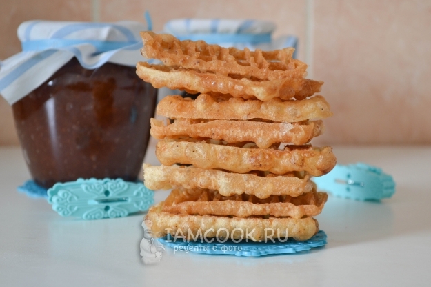 Рецепт хвороста из жидкого теста с формочками