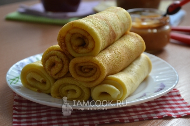 Фото блинов в мультиварке