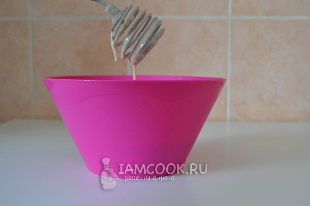 Размешать тесто