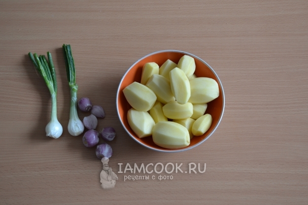 Почистить картофель