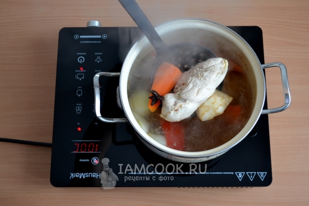 Сварить куриное филе