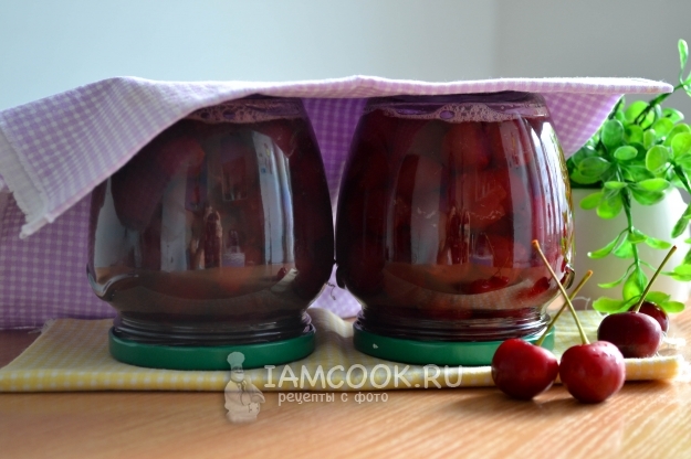 Фото варенья-пятиминутки из черешни без косточек