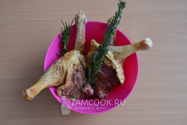 Замариновать гуся