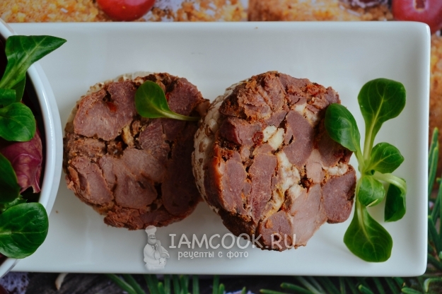 Фото ветчины без ветчинницы в домашних условиях