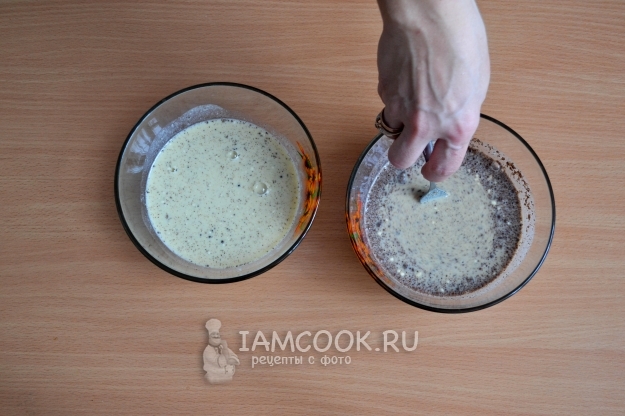 Размешать тесто