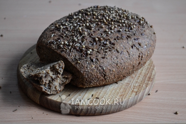 Фото бездрожжевого хлеба в мультиварке