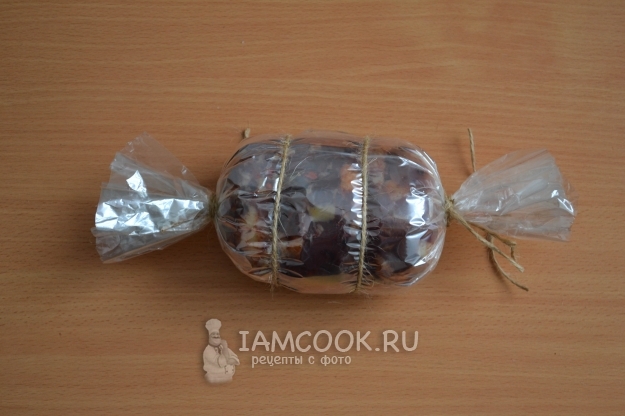 Обвязать заготовку веревкой