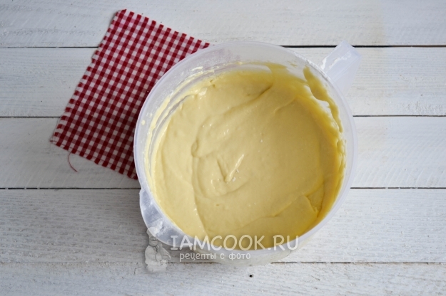 Размешать тесто