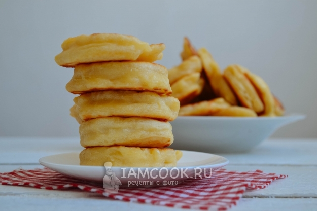 Готовые оладьи на кефире как пух