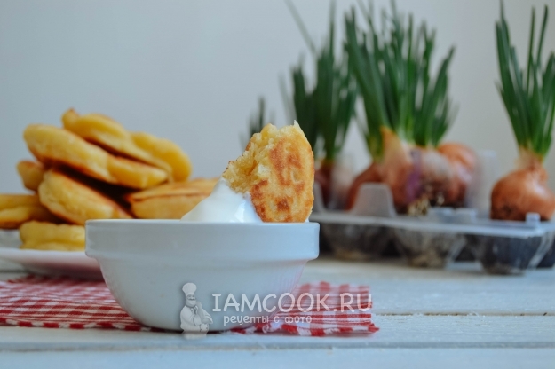 Фото оладий на кефире как пух