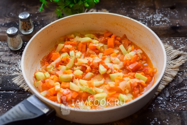 Потушить овощи