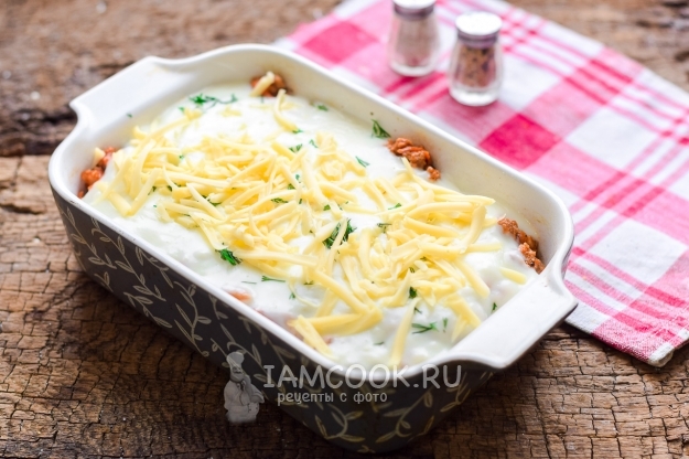 Посыпать сыром