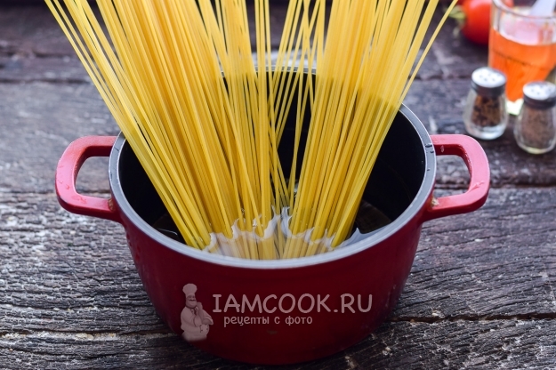 Сварить спагетти
