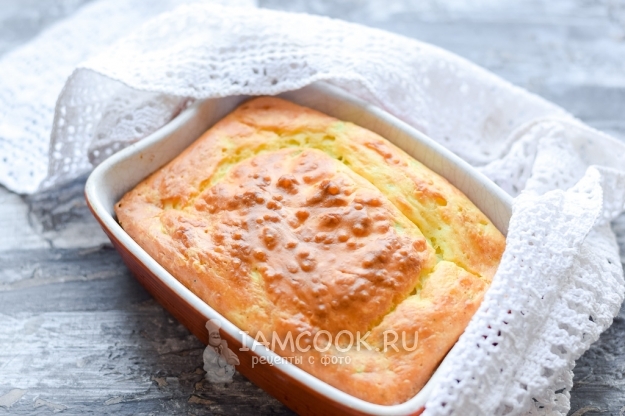 Фото пирога из кабачков с сыром