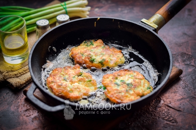 Пожарить оладьи