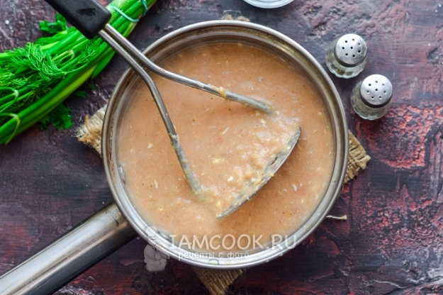 Пюрировать суп