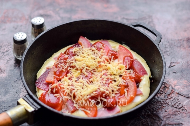 Посыпать сыром