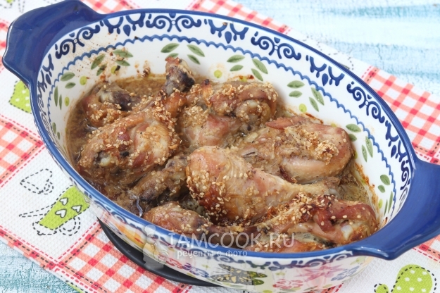 Запечь курицу в духовке