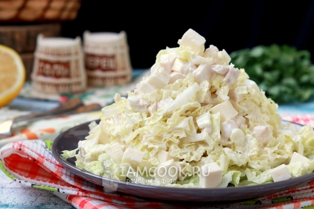 Рецепт салата «Белоснежка»