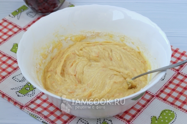 Размешать тесто