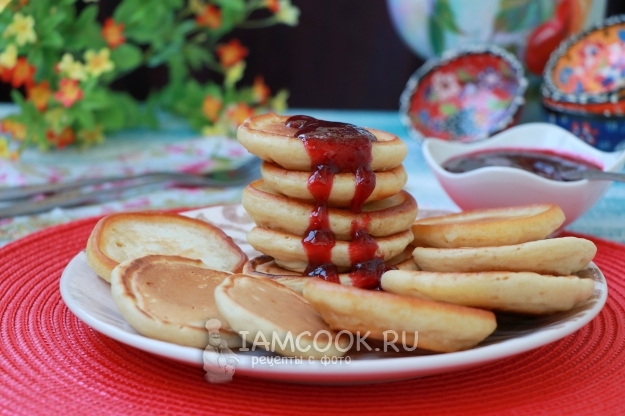 Рецепт оладий на кислом молоке без яиц