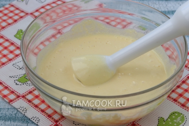 Взбить творожную массу