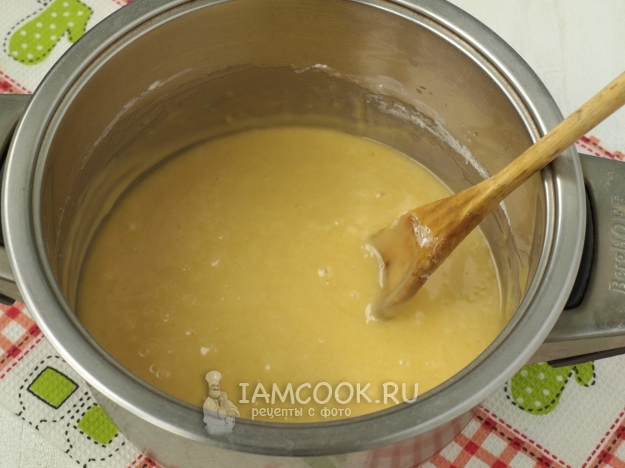 Размешать тесто