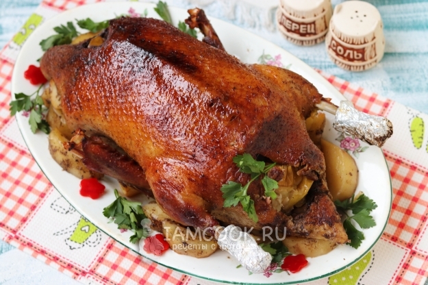 Фаршированная утка