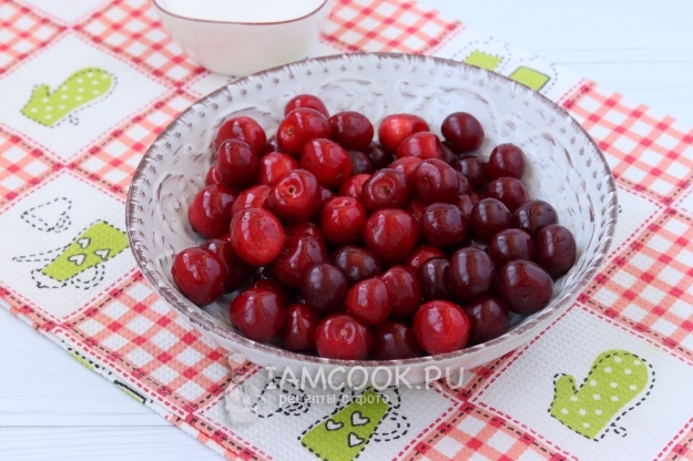 Помыть вишню