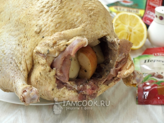 Нафаршировать утку