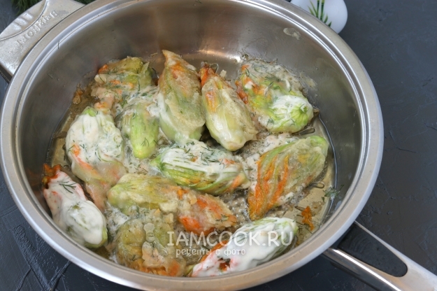 Пожарить цветы