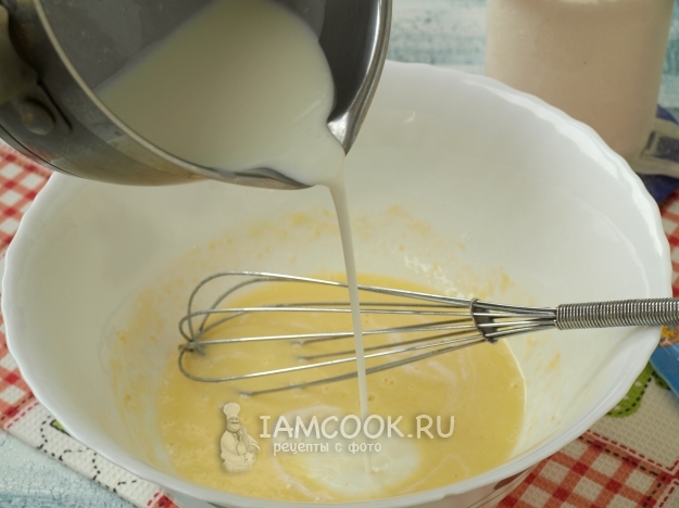 Влить кефир