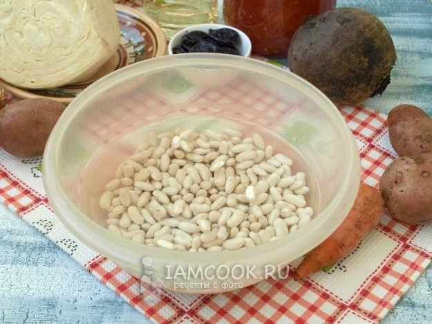 Замочить фасоль