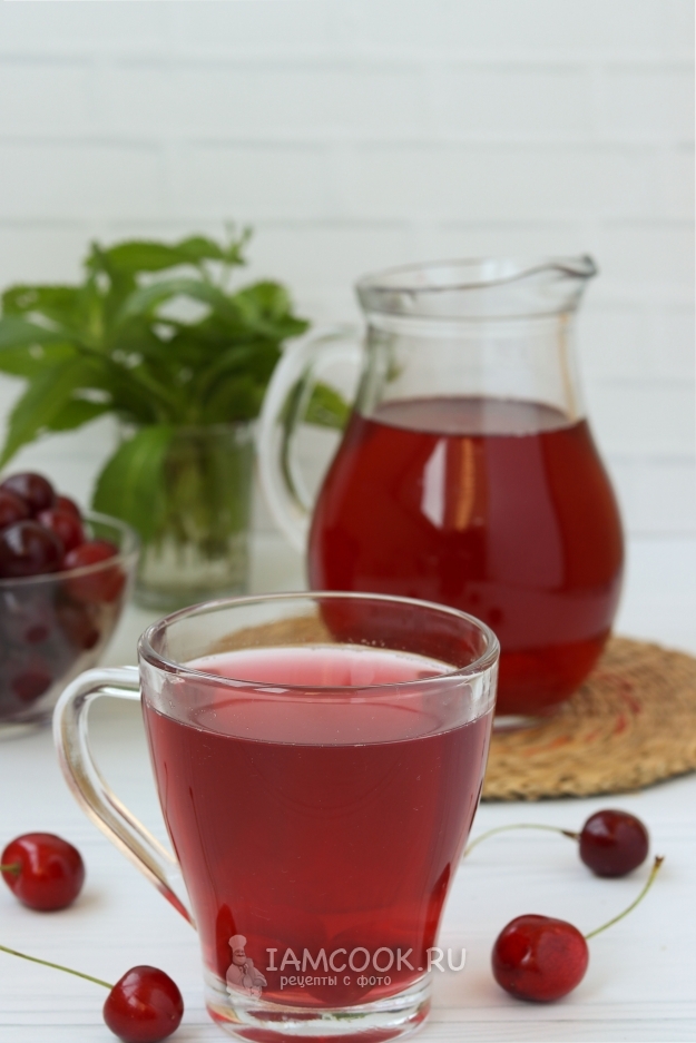 Рецепт компота из вишни и черешни