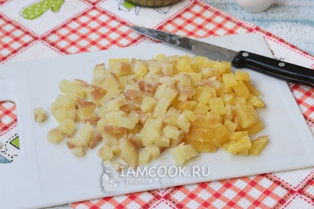 Порезать картофель