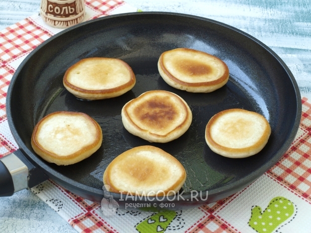 Пожарить оладьи