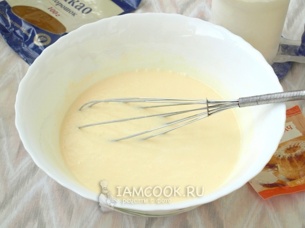 Влить кефир