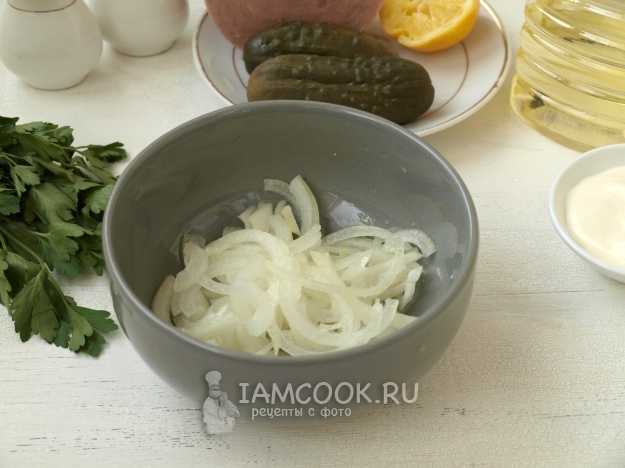 Замариновать лук