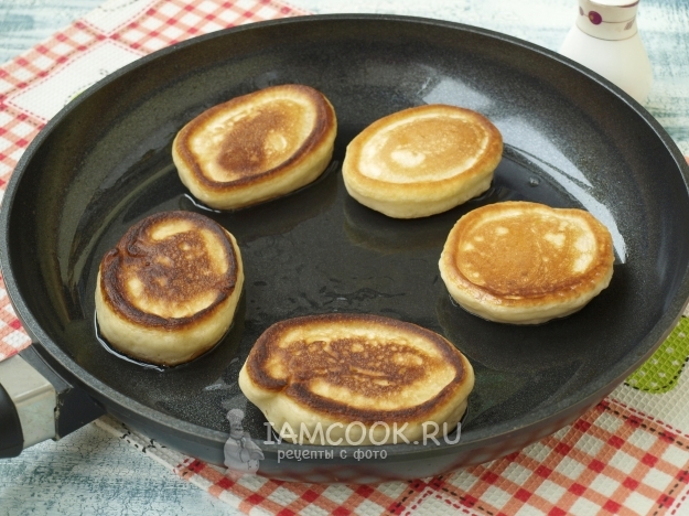 Пожарить оладьи