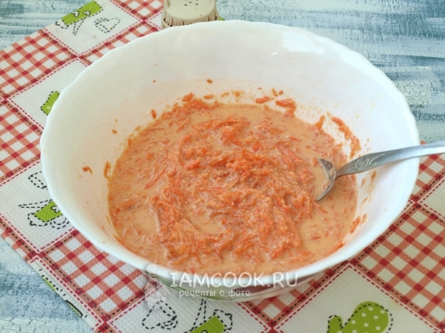 Размешать тесто