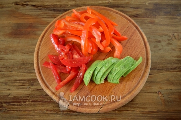 Порезать овощи