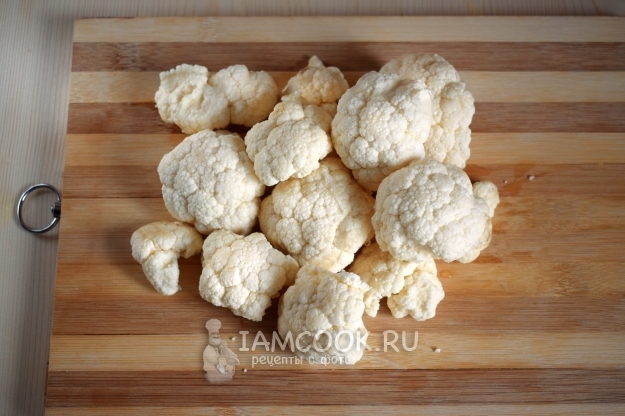 Разобрать капусту на соцветия