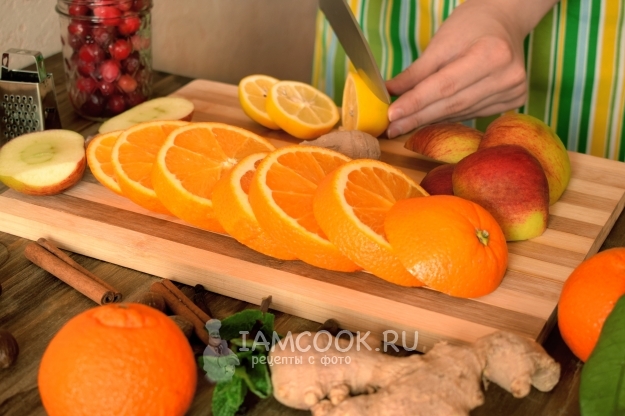 Порезать апельсины